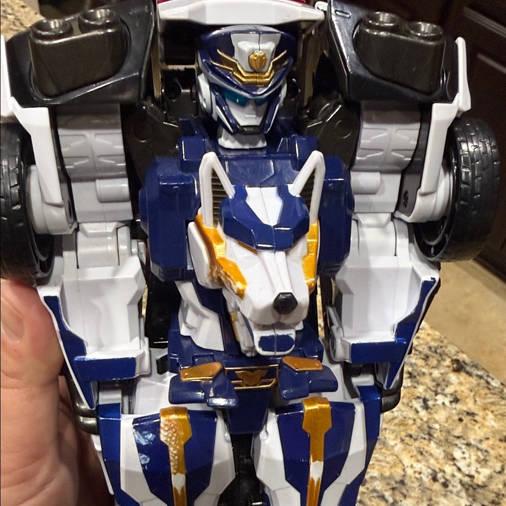 Transforming Robot and Car Toy Set Tobot Captain Police and Transformer - Picture 6 of 6